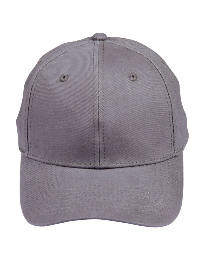 A gray hat is shown with no logo.