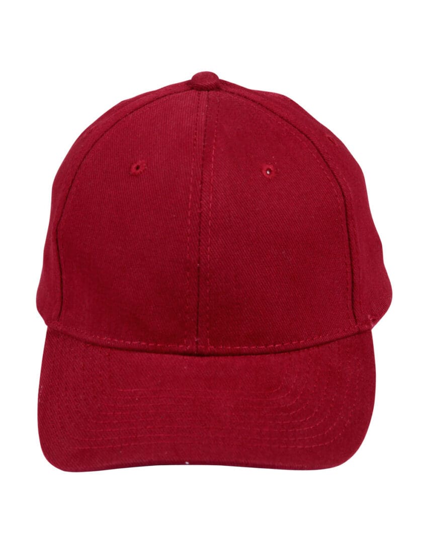 A red hat is shown with no logo.