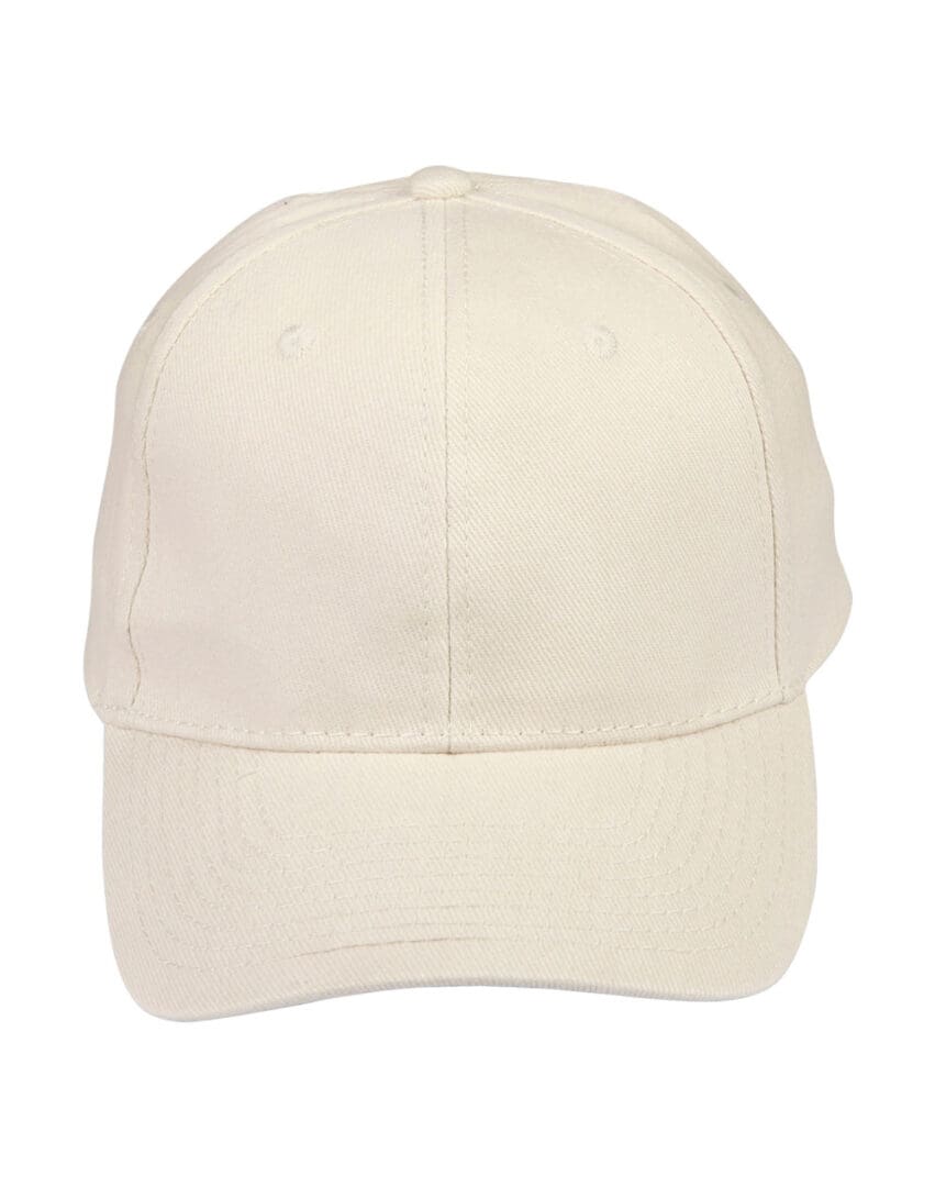 A white hat is shown with no background.