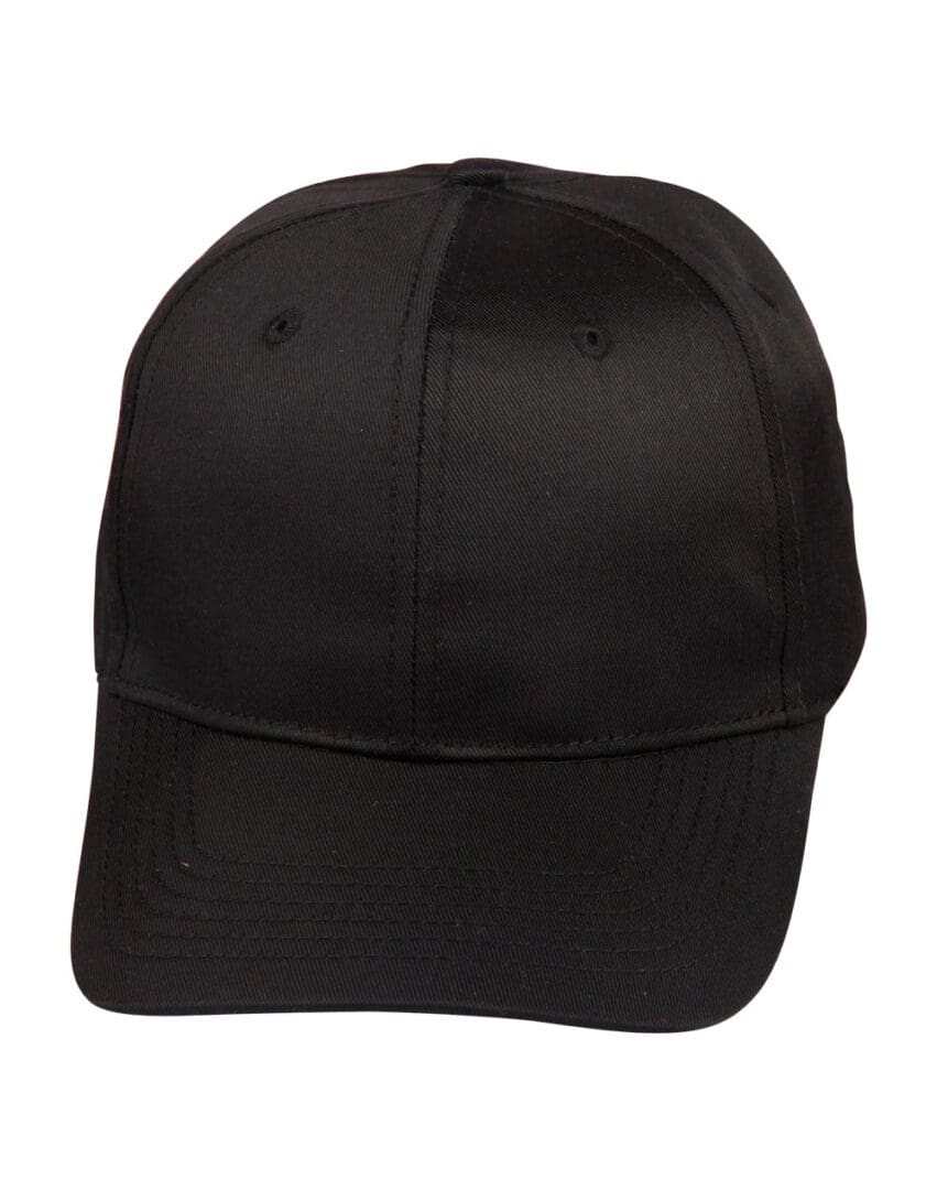 A black hat is shown with no background.