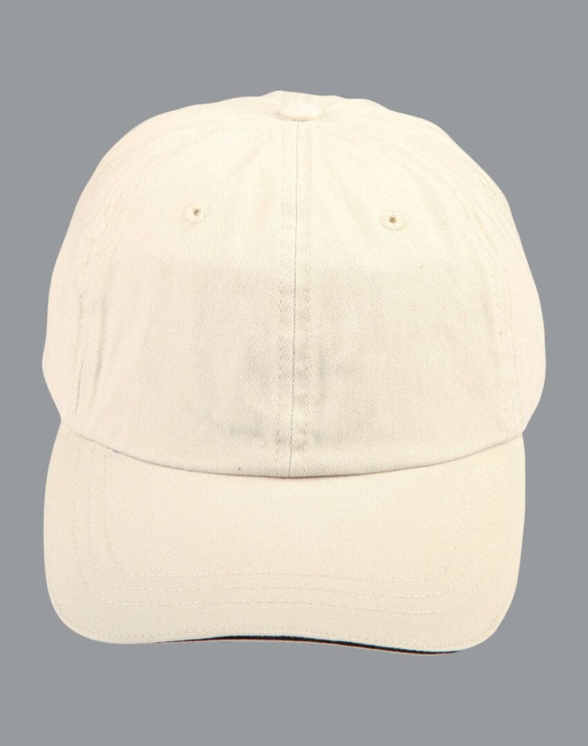 A white hat is shown with no background.