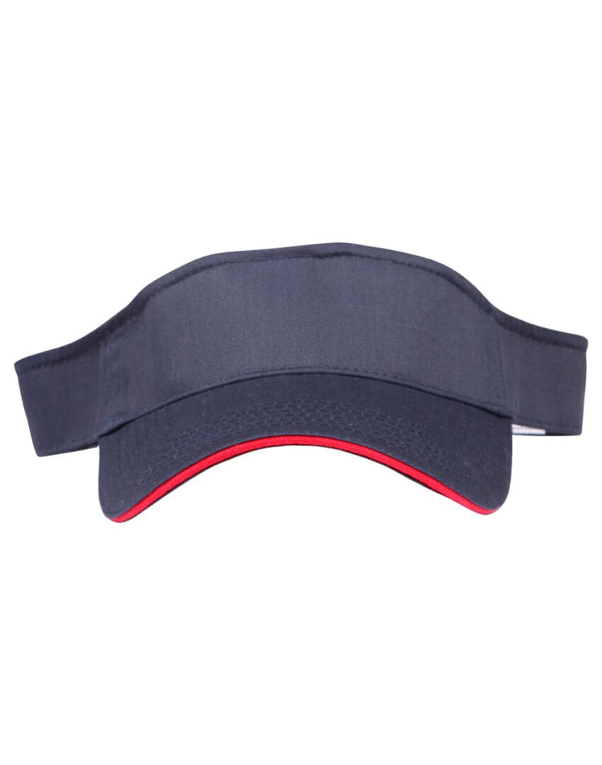 A black and red visor is shown.