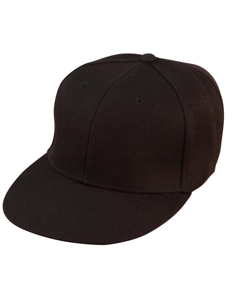 A black hat is shown with no background.