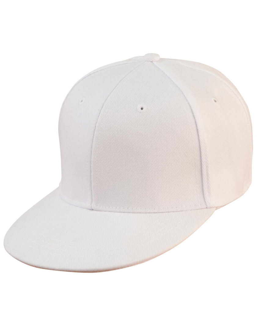 A white hat is shown with no background.